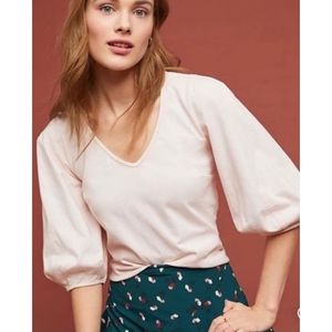 Anthropologie Velvet Jorja Structured Top